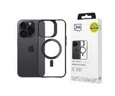 3mk Satin Armor MagCase with MagSafe Apple iPhone 13 Pro - Clear with dėklas telefonui juodos spalvos Frame