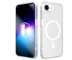 Baltas dėklas 3mk Misty MagCase iPhone 16E / 17E telefonui