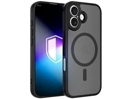 Dėklas 3MK Misty MagCase do Apple iPhone 16 juoda