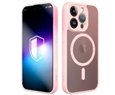 Dėklas 3MK Misty MagCase do Apple iPhone 15 Pro Max rožinis
