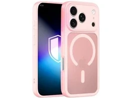 Dėklas 3MK Misty MagCase do Apple iPhone 17 Pro Max rožinis