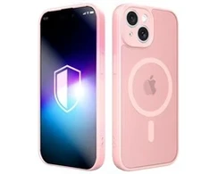 Dėklas 3MK Misty MagCase do Apple iPhone 15 rožinis