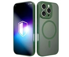 Dėklas 3MK Misty MagCase do Apple iPhone 16 Pro žalia