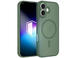 Dėklas 3MK Misty MagCase do Apple iPhone 17 žalia