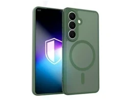 Dėklas 3MK Misty MagCase do Samsung Galaxy S26+ žalia