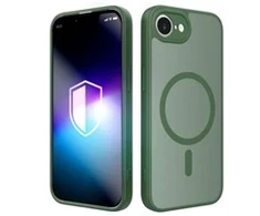 Dėklas 3MK Misty MagCase do Apple iPhone 16e / 17e žalia
