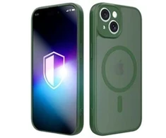 Dėklas 3MK Misty MagCase do Apple iPhone 14 žalia