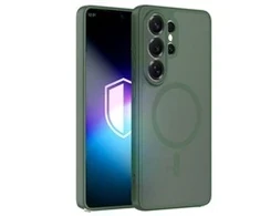 Dėklas 3MK Misty MagCase do Samsung Galaxy S26 Ultra žalia