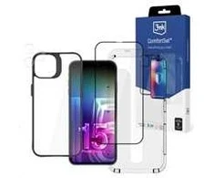 Dėklas Apple iPhone 15 Pro Max – 3mk komforto rinkinys 4 viename