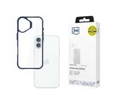 3mk ochranný kryt Satin Armor Case+ Mėlyna pro Apple iPhone 16 Plus