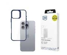 3mk ochranný kryt Satin Armor Case+ Mėlyna pro Apple iPhone 16 Pro Max