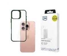 3mk ochranný kryt Satin Armor Case+ Žalias pro Apple iPhone 16 Pro
