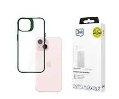 3mk ochranný kryt Satin Armor Case+ Žalias pro Apple iPhone 15