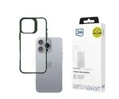 3mk ochranný kryt Satin Armor Case+ Žalias pro Apple iPhone 16 Pro Max