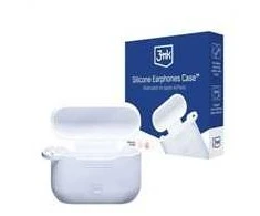 Dėklas 3Mk Protection 3mk Silicone AirPods Case for AirPods Pro 3 - Baltas