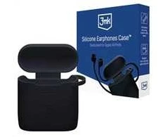 Dėklas 3mk Silicone AirPods Case for Apple AirPods (3-osios kartos). - juodas