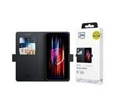 Dėklas 3mk Wallet Case Xiaomi Redmi 15C 4G juodas