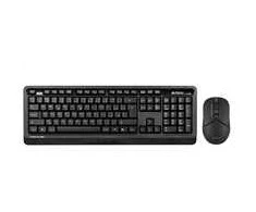 A4Tech FG1012S Rinkinys klaviatūra CZ, juoda su belaide optine pele, 2.4 [Ghz]
