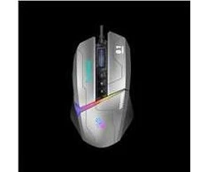 A4tech Bloody Pelė W60 Max aktyvuota, apšviesta žaidimų pelė, 12000 DPI, USB, pilka