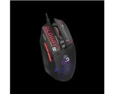 Pelė A4Tech BLOODY W60 Max Mini su pašvietimu pelė žaidimams 12000 DPI juoda USB