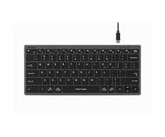 A4Tech FX51 Klaviatūra su laidu (USB) CZ, pilka