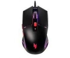 ACER pelė su laidu Nitro Pelė žaidimams 100 (NMW100),7200dpi,6 tlačítek,125Hz,60 IPS,RGB,USB-A,Černá