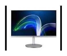 Monitorius Acer CB322QKsemipruzx - 31.5" | IPS | 4K UHD | HDR10 | 99% sRGB | USB-C 65W | RJ-45 | 2x USB 3.0 Hub | KVM | Pivot | Height Adjust 150 mm | EPEAT Sidabrinis | Sidabrinė
