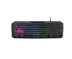 „ACER Nitro Klaviatūra žaidimams 100“ su membraniniu jungikliu, 26 klavišais su apsauga nuo šešėliavimo, 3 milijonų klavišų paspaudimų gyvavimo trukmė, 7 RGB foninio apšvietimo zonos