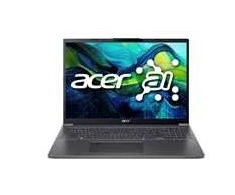 Nešiojamas kompiuteris ACER NTB Aspire 16 (A16-71M-50JT), Ultra5-115U, 16" WUXGA, 16 GB, 512 GB SSD, Intel Graphics, W11H, pilkas
