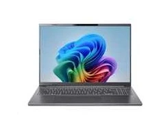 Nešiojamas kompiuteris ACER NTB Aspire 16 AI (A16-11M-X18U), QSnapX X1-26100, 16" WUXGA, 16 GB, 512 GB SSD, QAdreno, W11H, pilkas
