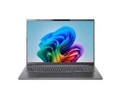 ACER NTB Aspire 16 AI (A16-52M-77TH),Ultra 7 256V,16"WUXGA,16GB,1TB SSD,Intel Arc,W11H,Gray