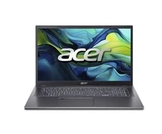 Nešiojamas kompiuteris ACER NTB Aspire 17 (A17-51M-7765), Core 7 150U, 17.3" FHD, 16 GB, 512 GB SSD, Intel Graphics, W11P, pilkas
