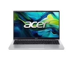 ACER NTB Aspire Lite 15 (AL15-36P-C9KP),N150,15.6"FHD,8GB,128GB SSD,Intel Graphics,W11H,Sidabrinis