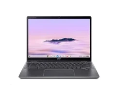 ACER NTB Chromebook Plus Spin 514 (CP514-4HN-374W),Core 3 100U,14"WUXGA,8GB,256GB SSD,UHD,Chrome,Gray