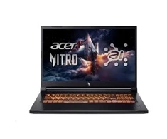 ACER NTB Nitro V 17 AI (ANV17-41-R0CS),Ryzen 7 260,17.3"FHD,16GB,1TB SSD,RTX 5060,Linux,Juodas