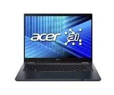 ACER NTB TravelMate P4 Spin 14 (TMP414RN-55-TCO-5574),Core Ultra 5 225U,14"WUXGA,16GB,512GB SSD,Intel,W11P,Mėlyna