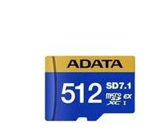 Micro SDXC atminties kortelė 512GB SD7.1 UD512GEX3L1-C ADATA