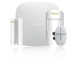 Ajax StarterKit Cam Baltas Rinkinys: Hub 2(2G)+pir cam+kontaktron+pilot, balta