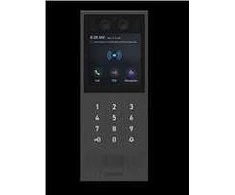 „Akuvox X912“ aukščiausios klasės antivandalinis vaizdo domofonas „FaceID“.