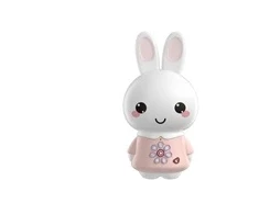 Alilo Honey Bunny – vaikiškas muzikos grotuvas ir „Bluetooth“ garsiakalbis, rožinis, EN