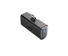 Anker Nano Power Bank Integruotas su USB-C jungtimi | A1653H11 | 5000 mAh | Juodas