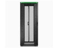 APC Easy Rack 800mm/42U/1200mm , su stogeliu, ratukais, kojelėmis ir 4 laikikliais, be šoninių skydelių, juodas | Schneider Electric