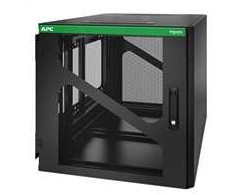 APC NETSHELTER 12U SIENINIS RACK DĖŽUTĖS SPINTELĖS ŠONINIS MONTAVIMAS NMŠ GYLIS