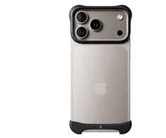 Dėklas Arc Pulse - Aluminum Protective Case for iPhone 18 Pro, Matte Juodas (ARC-AP-AL-MBK-APL-IP-18-PRO)