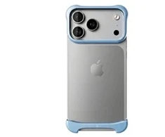 Dėklas Arc Pulse - Aluminum Protective Case for iPhone 18 Pro, Matte Light Mėlyna (ARC-AP-AL-MLB-APL-IP-18-PRO)