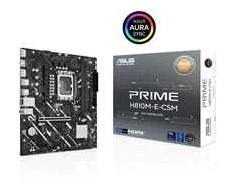 Pagrindinė plokštė ASUS MB Sc LGA1851 PRIME H810M-E-CSM, Intel H810, 2xDDR5, 2xDP, 1xHDMI, mATX