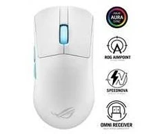 Belaidė pelė ASUS ROG Harpe Ace Aim Lab Edition, Balta