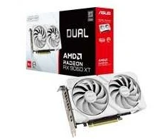 Vaizdo plokštė ASUS Dual Radeon RX 9060 XT Baltas Edition, 16384 MB GDDR6