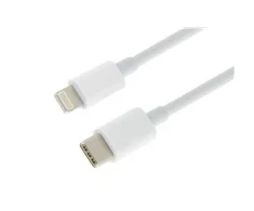 AVACOM duomenų ir įkrovimo USB laidas, Type-C - Lightning, 100 cm, baltas