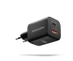 AXAGON ACU-PQ100, GaN nabíječka do sítě 100W, USB-A + USB-C, PD3.0/PPS/QC4+/SFC2.0/Apple, juoda